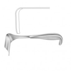 Tuffier Retractor Stainless Steel, 21.5 cm - 8 1/2" Blade Size 58 x 64 mm